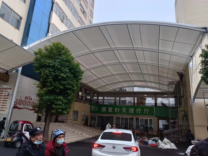 小区电动车膜结构车棚定制，2026正规陇南膜结构厂家推荐-1